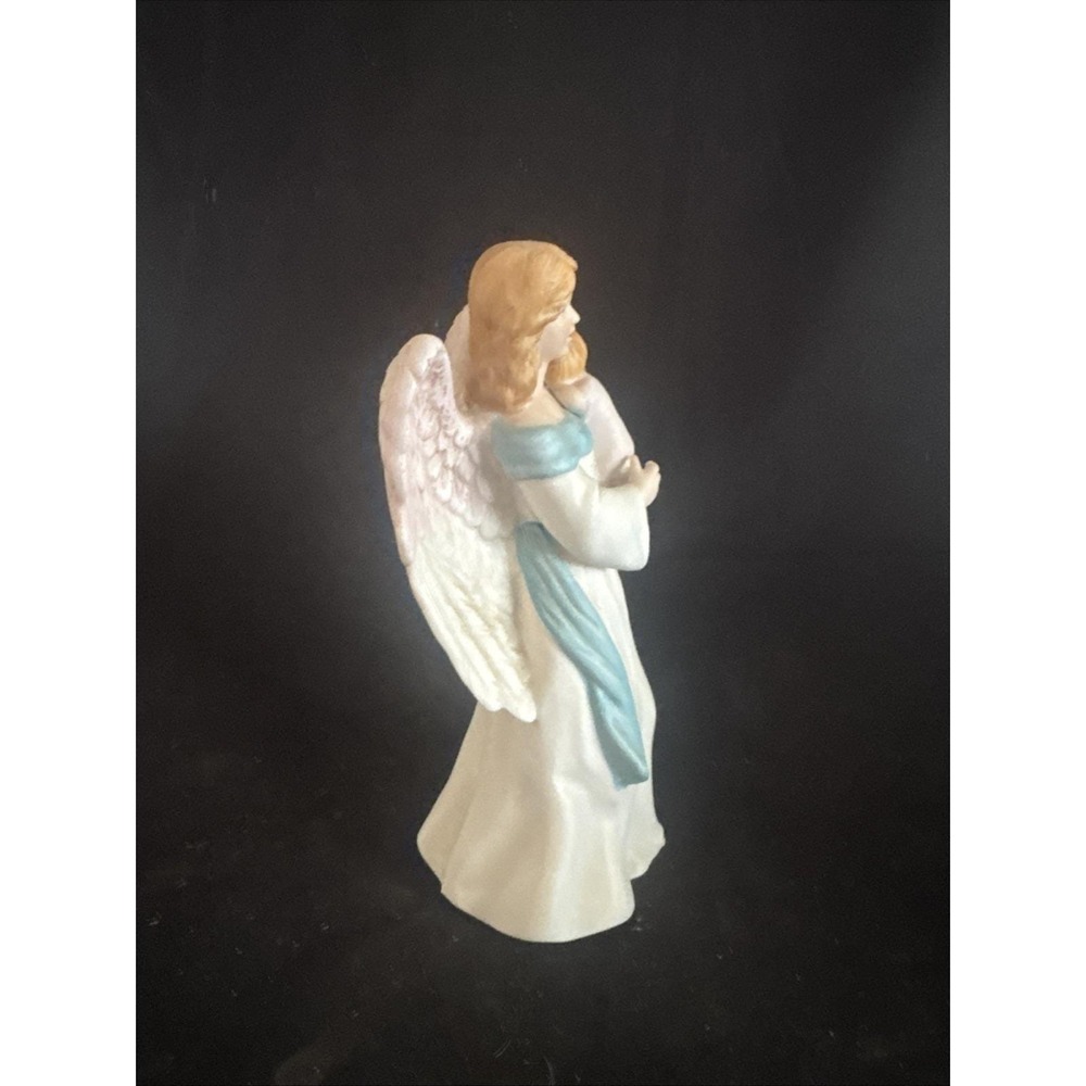 Home Interiors Homco Porcelain Figure Guardian Angel #1434 - Picture 3 of 5